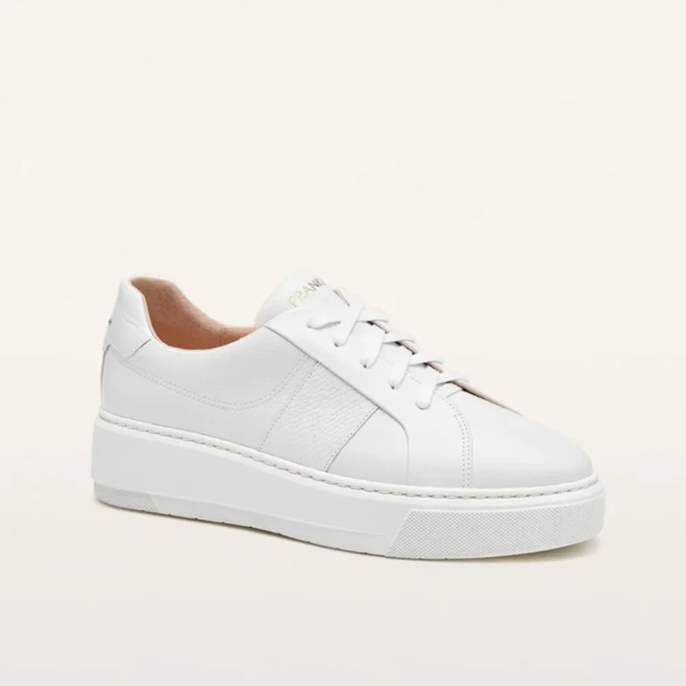 FRANKIE4 Riley Sneakers in White Tumbled - Women's 9.5 - Picture 3 of 5